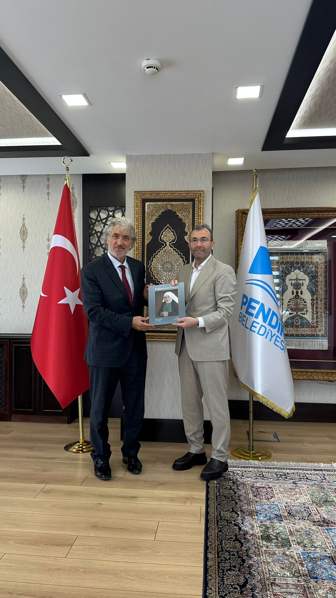 Orhun Vakfı Başkanı Prof. Dr. Ramazan Korkmaz’dan Pendik Belediyesi’ne Ziyaret