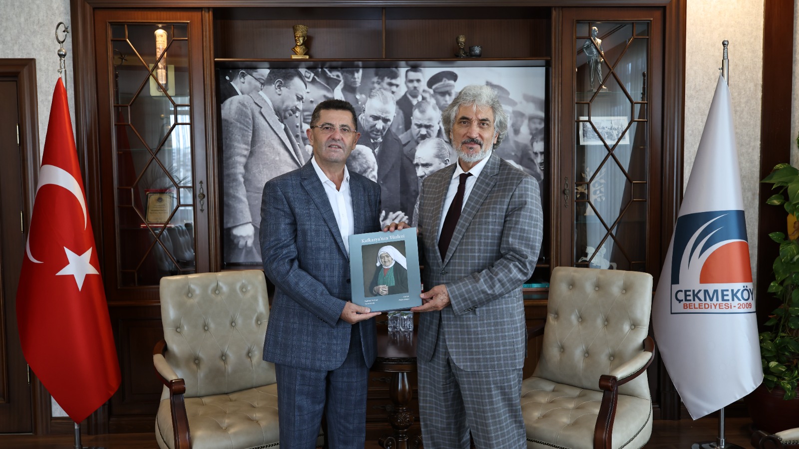 Vakıf Başkanımız Prof. Dr. Ramazan Korkmaz’dan Çekmeköy Belediye Başkanı Orhan Çerkez’e Ziyaret