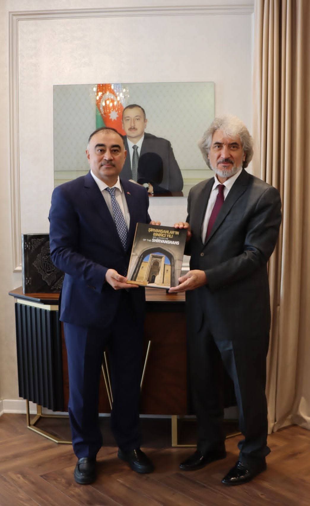 Başkanımız, Azerbaycan’ın Ankara Büyükelçisi Reşad Memmedov’u Ziyaret Etti