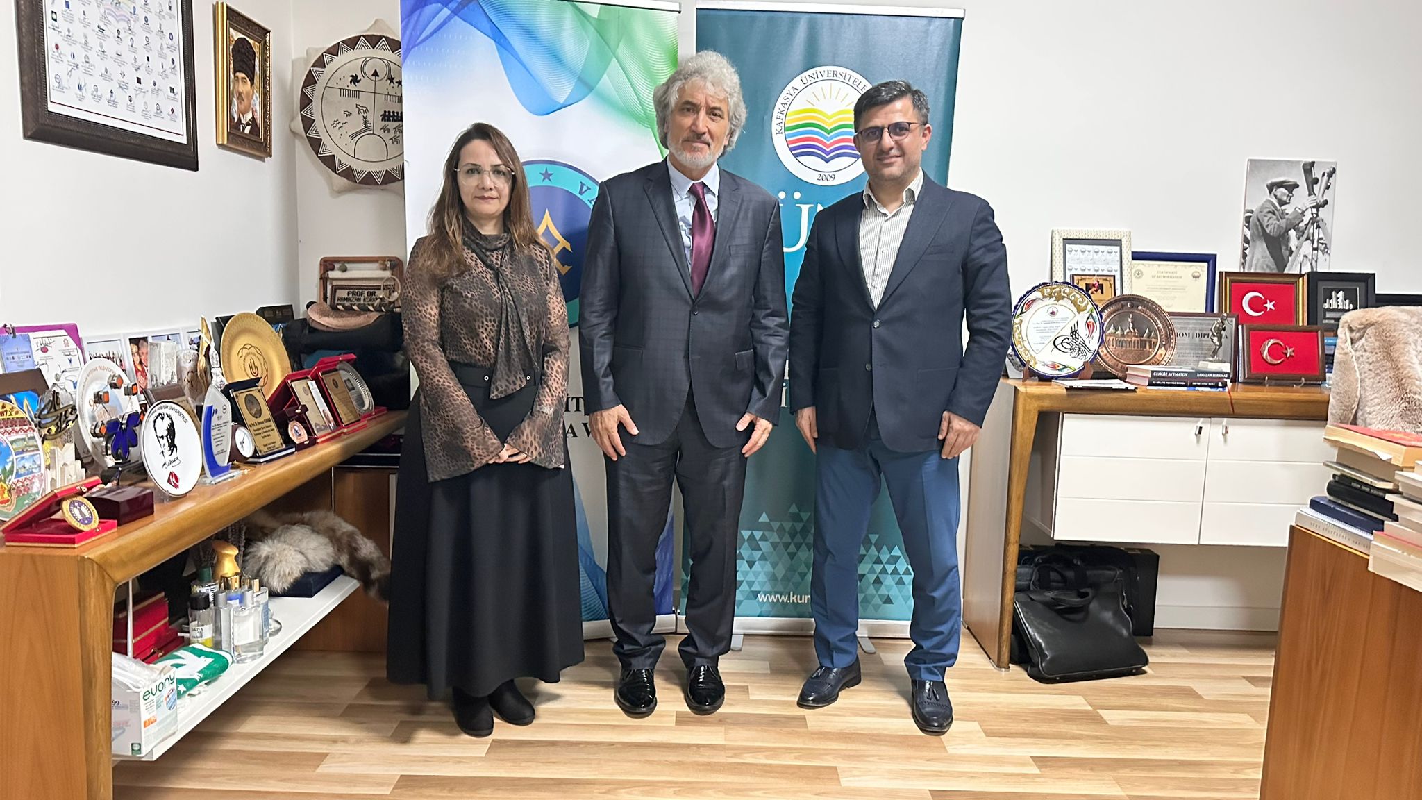 Azerbaycan Oktan Türk Teşkilatı’ndan Orhun Vakfı’na Ziyaret